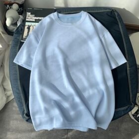 Sky Blue Drop Shoulder Tee