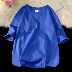 Royal Blue Drop Shoulder Tee